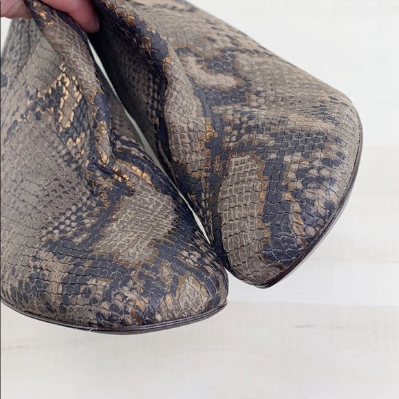 FREE PEOPLE Nolita Snake Embossed Leather Boot - Picture 6 of 13